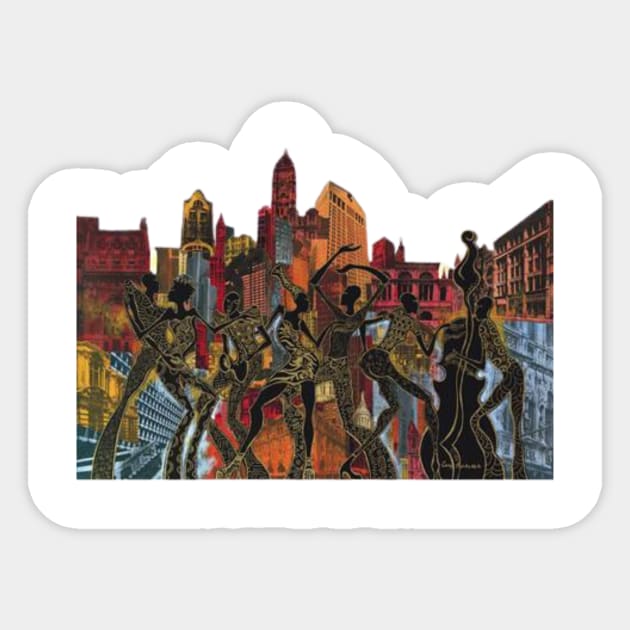 Life In My City Sticker by CoreDJ Sherman